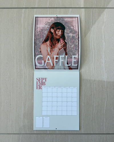 Gaffle Calendar 26-27 inside pages